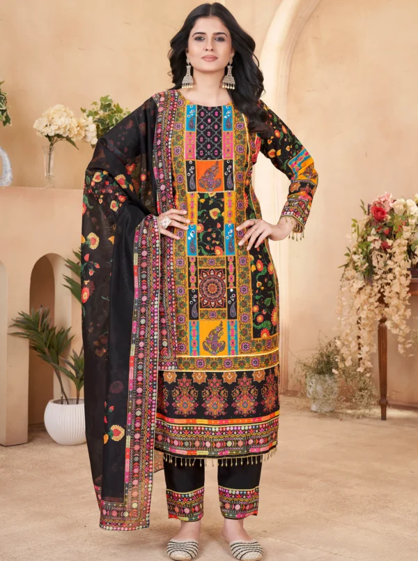 3 Piece – Lawn Suit #243 - Image 2