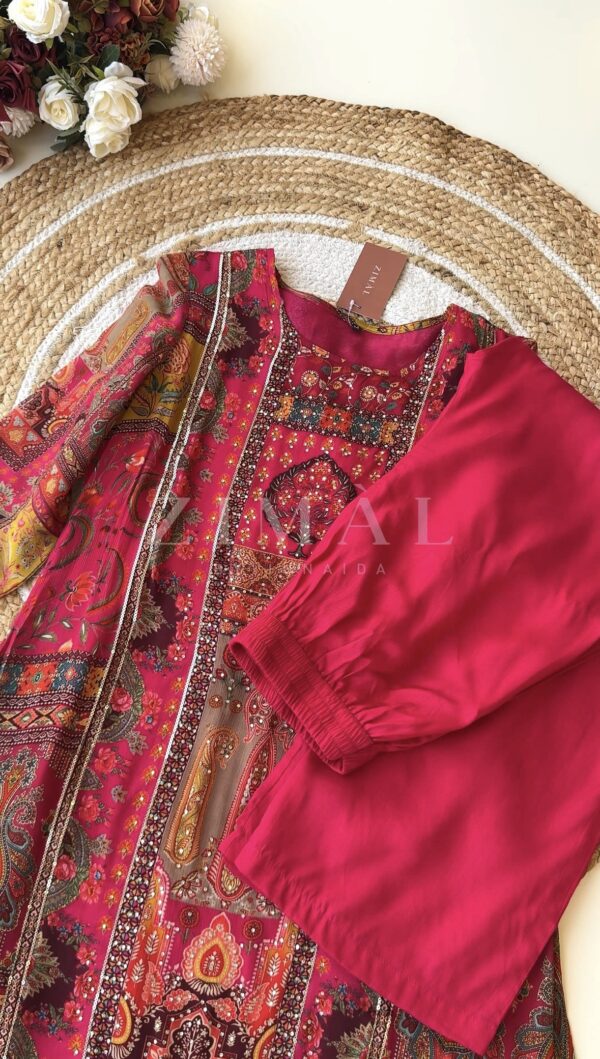3 Piece - Lawn Suit #241 - Image 4