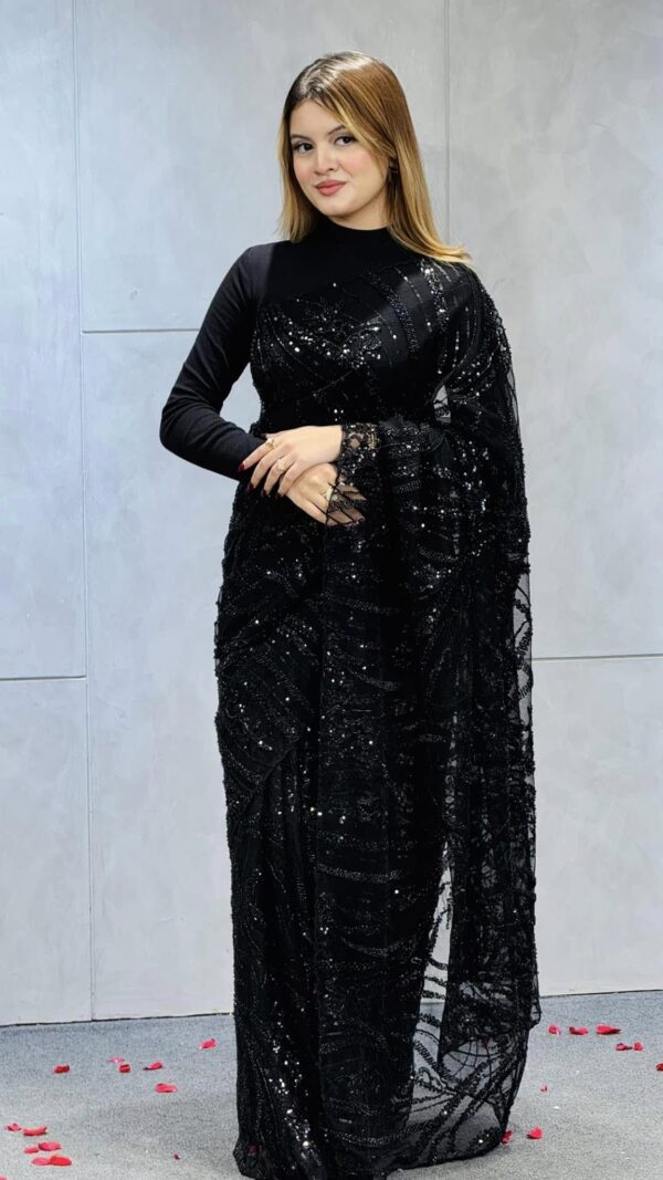 Black Saree #247