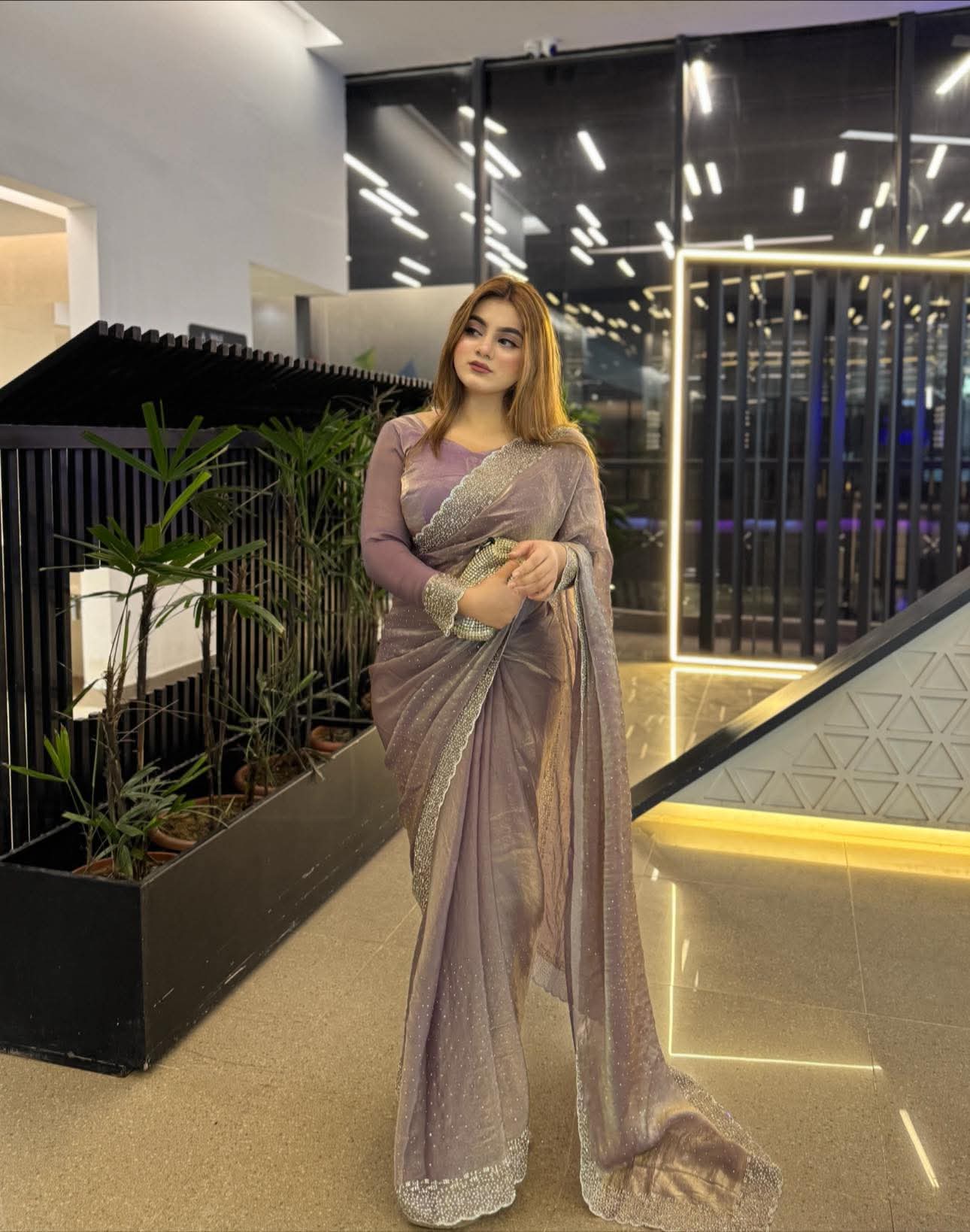 stone saree #309 - Image 6